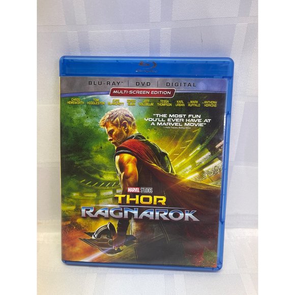 Thor: Ragnarok (Blu-ray + DVD) Previously Viewed with case, 2 disc - Picture 1 of 2